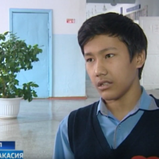Майнагашев Николай, ученик