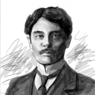 Майнагашев Степан Дмитриевич, рисунок Ларисы Бакановой